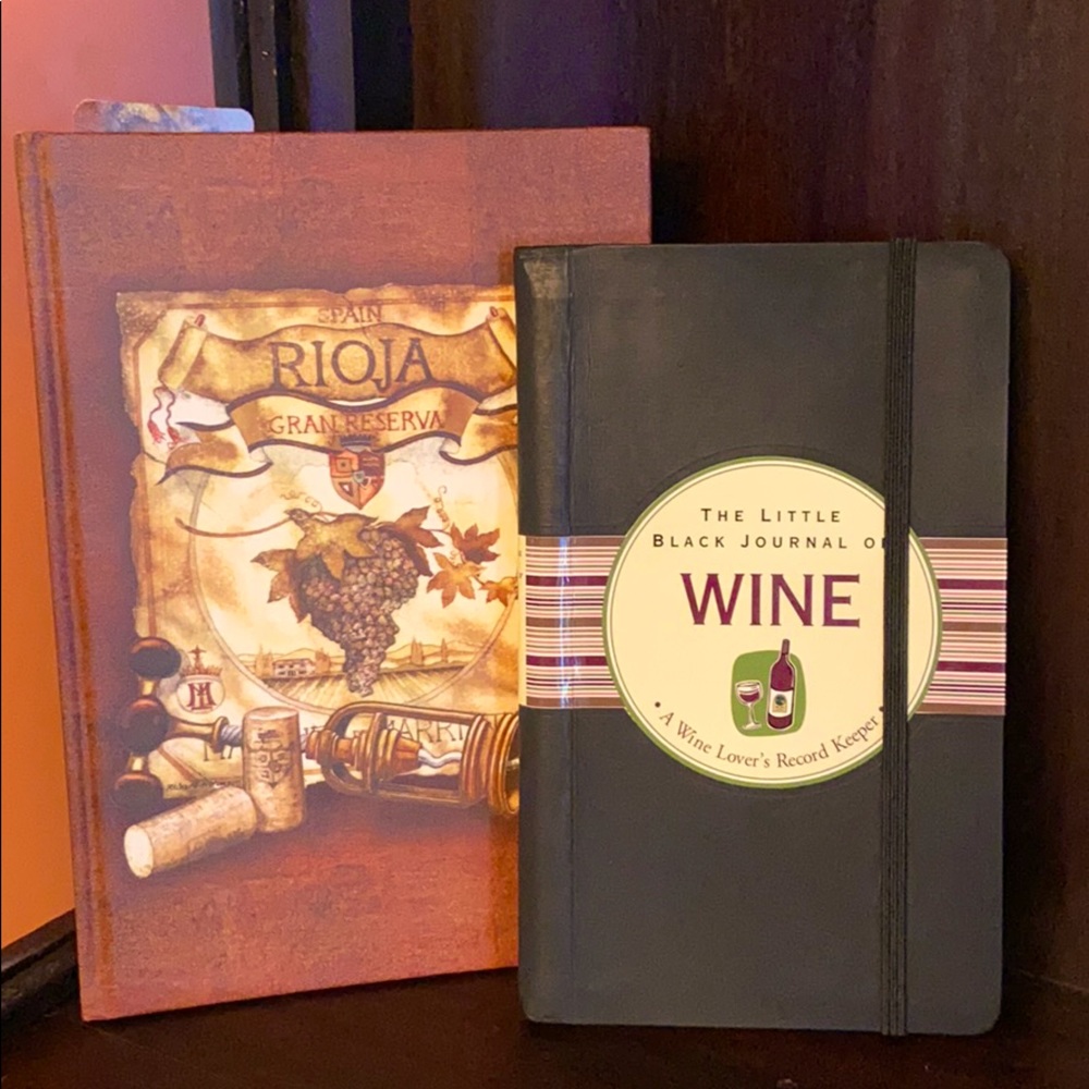 Set of two Wine Taster’s Journals